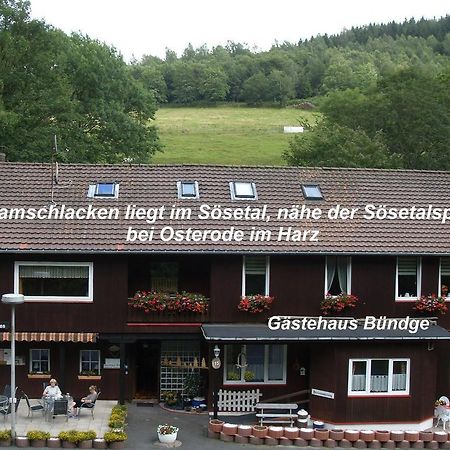 Gaestehaus Buendge Kamschlacken Ngoại thất bức ảnh