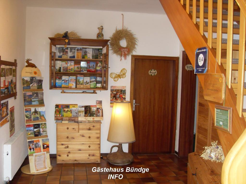 Gaestehaus Buendge Kamschlacken Ngoại thất bức ảnh