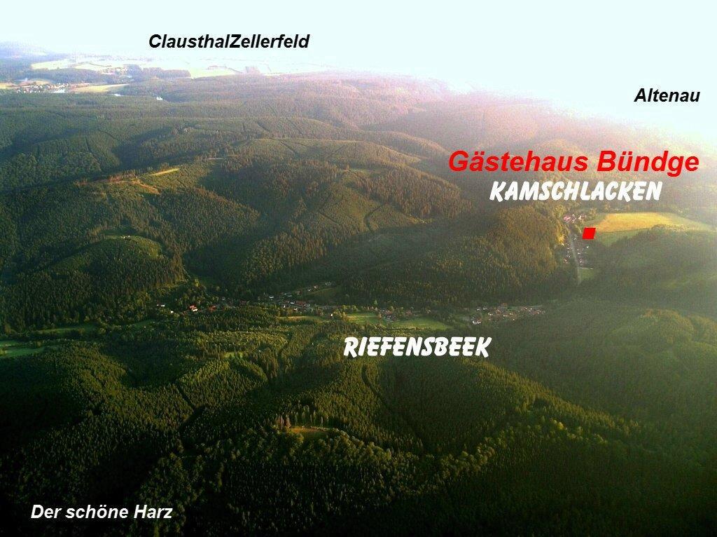 Gaestehaus Buendge Kamschlacken Ngoại thất bức ảnh